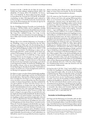 Vorschauseite 2: Zur Relevanz von Vorstrafen für die Anklageentscheidung