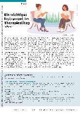 Vorschauseite 1: Ein wichtiges Instrument im Therapiealltag: Reflexion.