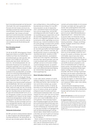 Vorschauseite 2: Kreatives Schreiben ist heilsam – wenn die Bedingungen stimmen