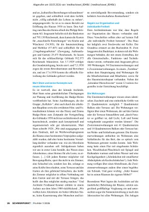 Vorschauseite 4: Innovation und progressive Programmatik: neues Bauen für alte Menschen