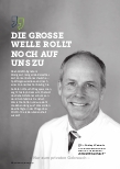 Vorschauseite 1: Die große Welle rollt noch auf uns zu.