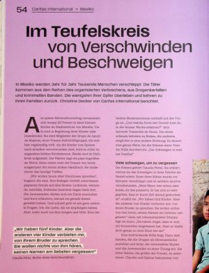 Vorschauseite 1: Im Teufelskreis von Verschwinden und Beschweigen