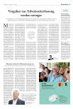 Vorschauseite 1: Vorgaben zur Arbeitszeiterfassung werden strenger.