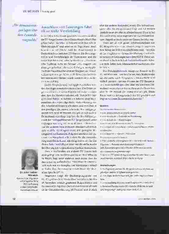 Vorschauseite 4: Freizügigkeitsrecht als Errungenschaft