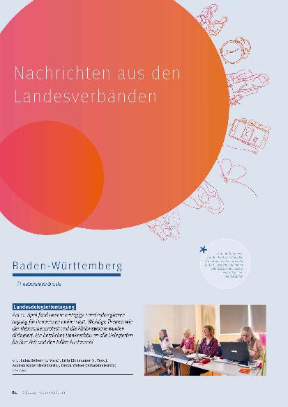 Vorschauseite 1: Nachrichten aus den Landesverbänden
