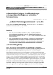 Vorschauseite 1: Außerordentliche Kündigung einer Pflegekraft wegen weisungswidrigen Nichttragens der persönlichen Schutzausrüstung.