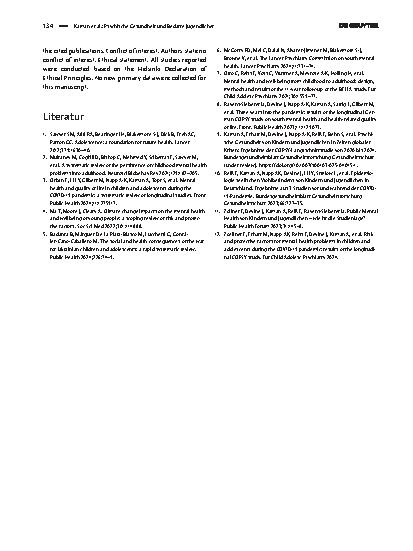 Vorschauseite 4: Psychische Gesundheit und Bedarfe Jugendlicher – Ergebnisse der COPSY-Studie