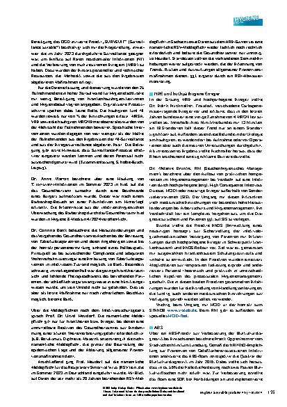 Vorschauseite 4: Allgemeine und Krankenhaushygiene am Rheinufer 17. Kongress der DGKH in Bonn vom 12. -15. Mai 2024