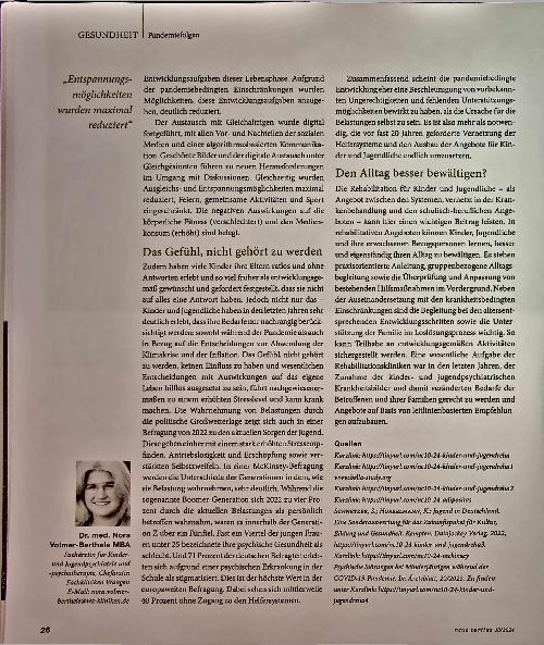 Vorschauseite 3: Ist die Coronapandemie schuld?