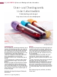 Vorschauseite 1: Unterund Überdiagnostik in der Labormedizin: Problemstellung und Lösungen