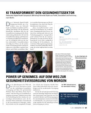 Vorschauseite 6: " ePA für alle ": Grundlage für digitale Anwendungen