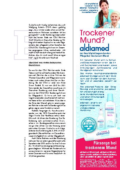 Vorschauseite 2: Stühlerücken nach der Wahl