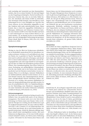 Vorschauseite 3: Palliative Care im hämat-onkologischen Setting