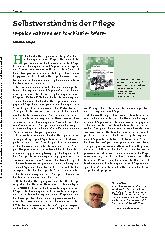 Vorschauseite 1: Selbstverständnis der Pflege: Impulse während der Psychiatrie-Reform