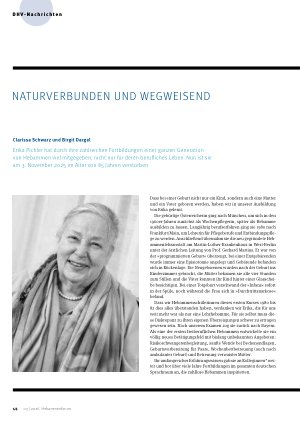 Vorschauseite 1: Naturverbunden und Wegweisend