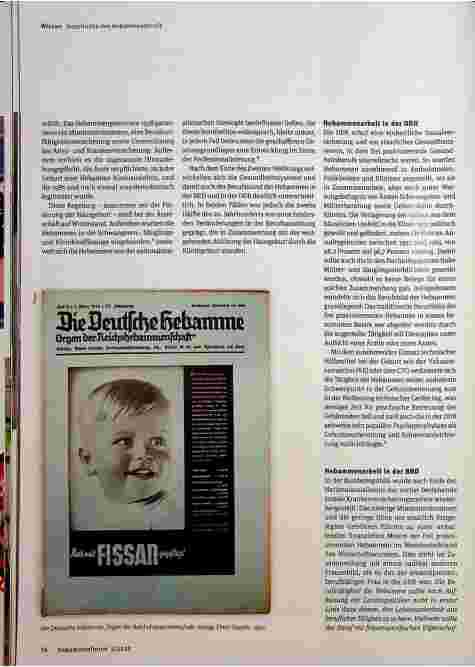 Vorschauseite 3: Die Geschichte des Hebammenberufs in Deutschland - Teil 8: Wandel von Gesellschaft und Beruf im 20. Jahrhundert