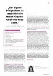 Vorschauseite 2: "Mit viel Geduld"