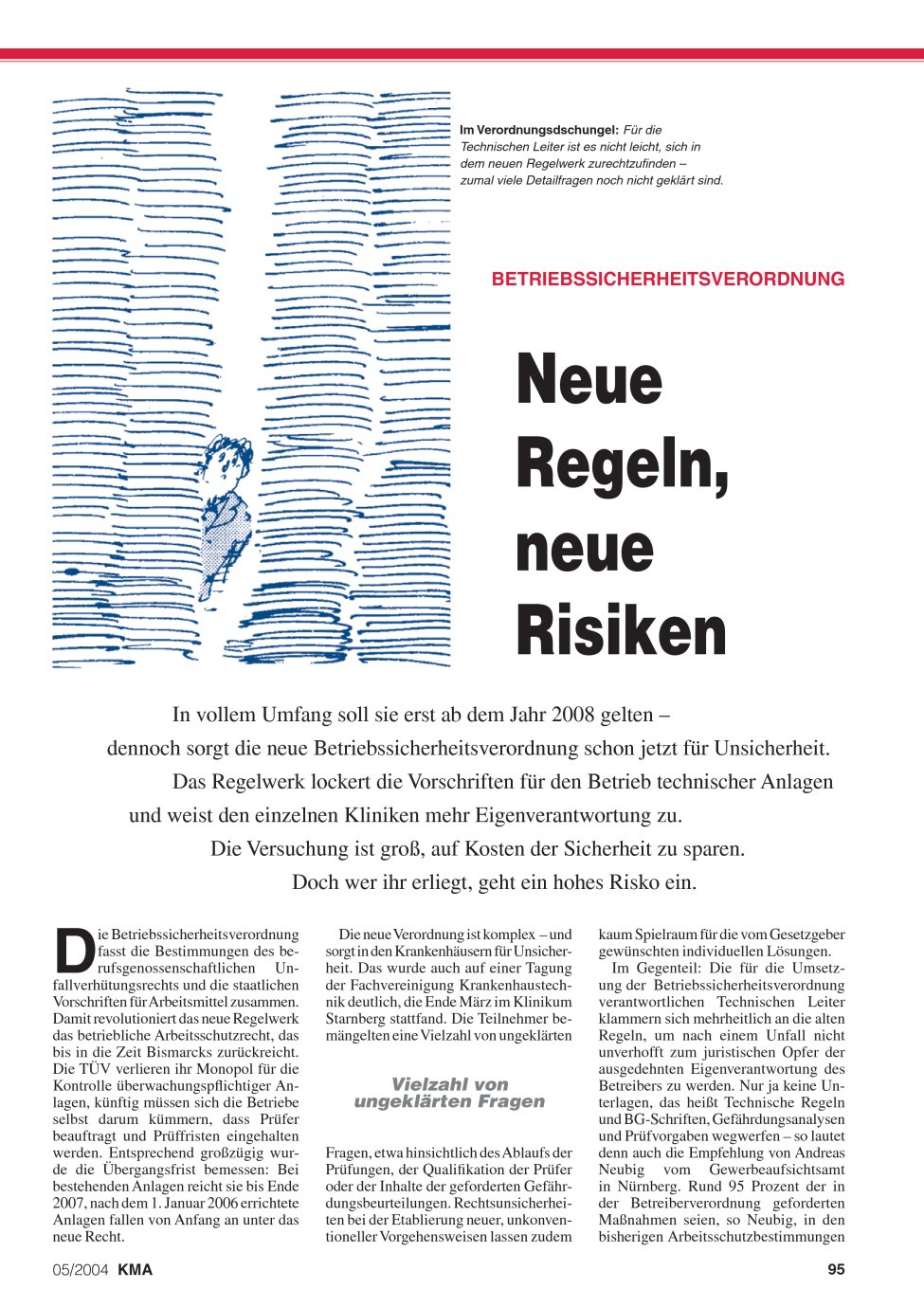 Vorschauseite 1: Neue Regeln, neue Risiken