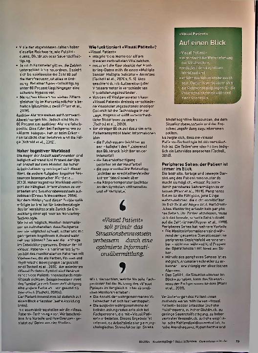 Vorschauseite 2: "Visual Patient" - ein Bild sagt mehr als tausend Zahlen