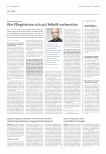 Vorschauseite 1: Wie Pflegeheime sich auf PeBeM vorbereiten