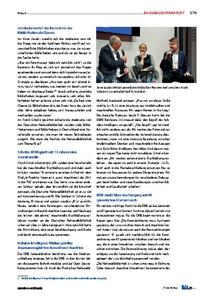 Vorschauseite 3: KI ist da. Wo sind die Bibliotheken?