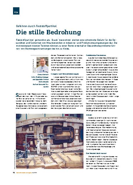Vorschauseite 1: Gefahren durch Feststoffpartikel Die stille Bedrohung