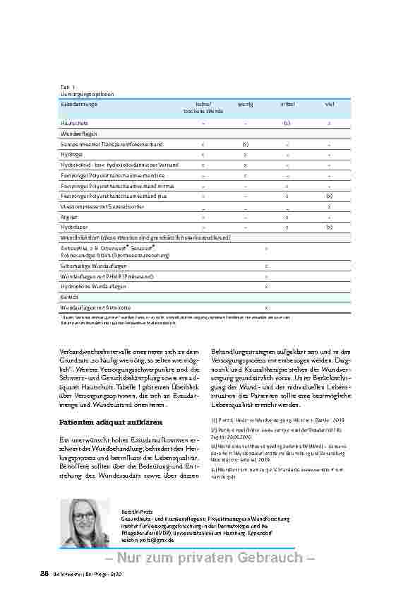 Vorschauseite 5: EXSUDAT PROFESSIONELL EINSCHÄTZEN UND REGULIEREN