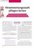 Vorschauseite 1: Verantwortungsvoll pflegen lernen