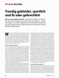 Vorschauseite 1: Trendig gekleidet, sportlich und fit oder gebrechlich.