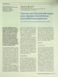 Vorschauseite 1: Chancen und Herausforderungen eines digitalen betrieblichen Gesundheitsmanagements