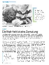 Vorschauseite 1: Die Wahrheit ist eine Zumutung.