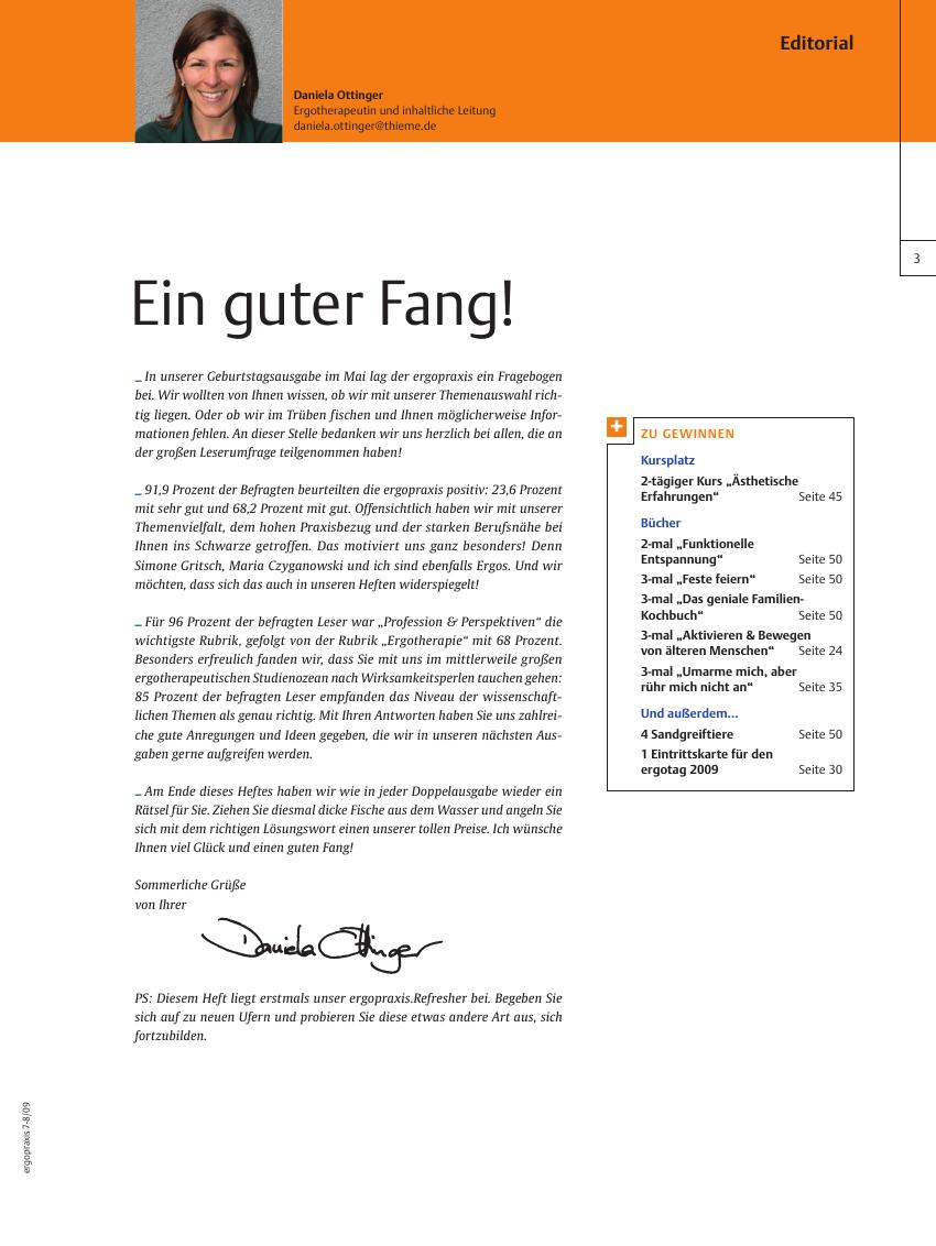 Vorschauseite 1: Ein guter Fang!