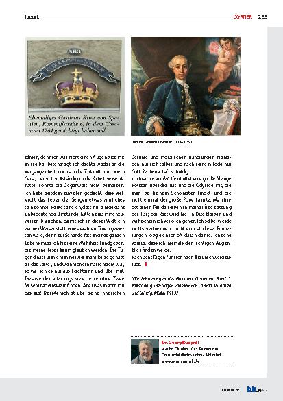 Vorschauseite 2: Casanova in der Herzoglichen Bibliothek Wolfenbüttel