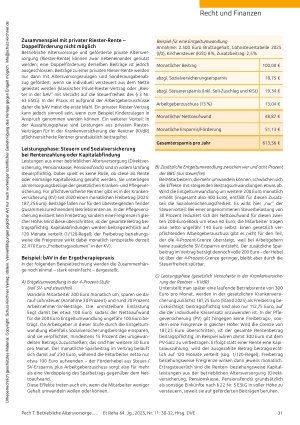 Vorschauseite 2: Warum man Mitarbeitern jetzt eine wirksame Altersvorsorge anbieten sollte