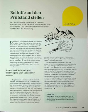 Vorschauseite 1: Beihilfe auf den Prüfstand stellen