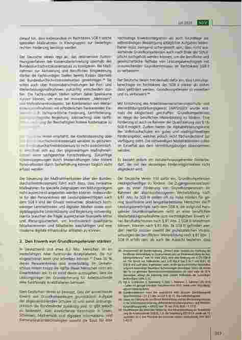 Vorschauseite 6: Empfehlungen des Deutschen Vereins zur Förderung von Bildung und beruflicher Weiterbildung in der Grundsicherung für Arbeitsuchende