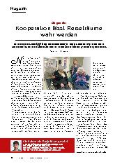 Vorschauseite 1: Kooperation lässt Reiseträume wahr werden