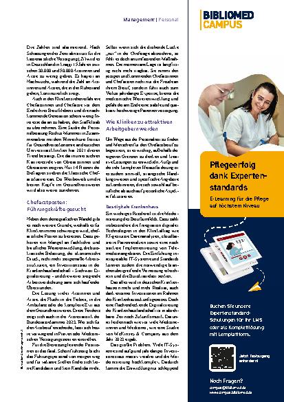 Vorschauseite 3: Krankenhausreform: Das Personalkarussell steht noch still.