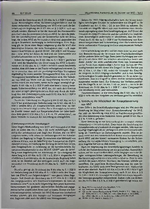 Vorschauseite 3: Beschränkung von zugelassenen Krankenhäusern als Gründer von MVZ - Teil 2 Das Ende eines sektorübergreifenden Versorgungsmodells?