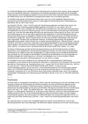 Vorschauseite 2: Zur Unterbringung – § 1831 Abs. 1 Nr. 1 BGB; § 329 Abs. 1 Satz 1 FamFG