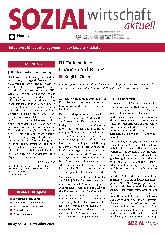 Vorschauseite 1: Sozialwirtschaft aktuell Heft 24-2021