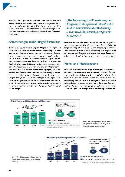 Vorschauseite 2: Analytische Unterstützung für Kommunen: Mit fundierten Analysen die kommunale Pflegeplanung optimieren.