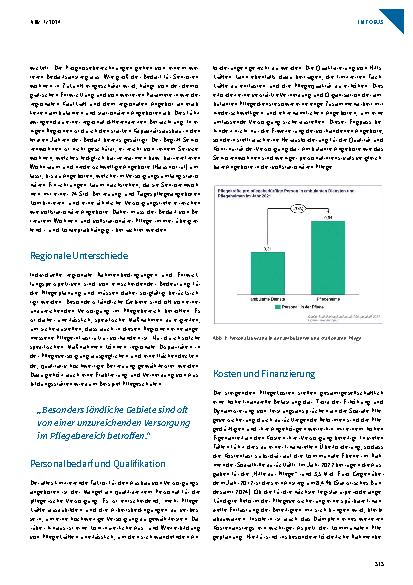 Vorschauseite 3: Analytische Unterstützung für Kommunen: Mit fundierten Analysen die kommunale Pflegeplanung optimieren.