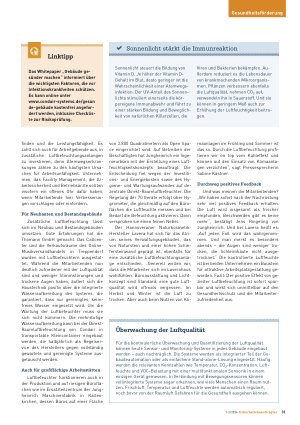 Vorschauseite 3: Gesundheitsfaktor Luftfeuchtigkeit Das Raumklima verbessern