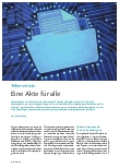 Vorschauseite 1: Telemedizin: Eine Akte für alle