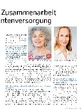 Vorschauseite 2: Mit interprofessioneller Zusammenarbeit zur bestmöglichen Patientenversorgung