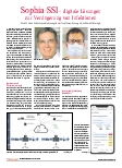 Vorschauseite 1: Sophia-SSI – digitale Lösungen zur Verringerung von Infektionen