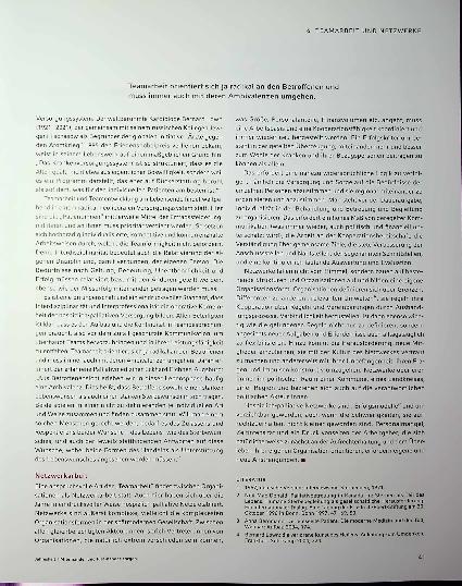 Vorschauseite 4: Universalgenies werden wir nicht sein können, aber Mitglieder eines Teams.