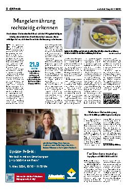 Vorschauseite 1: Mangelernährung rechtzeitig erkennen