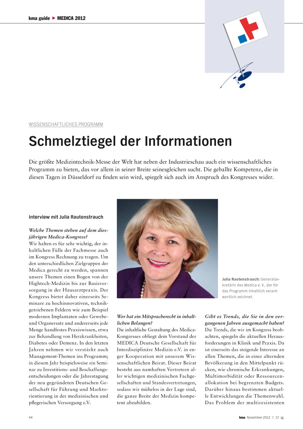 Vorschauseite 1: Schmelztiegel der Informationen